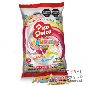 CARAMELO PICO DULCE MASTICABLE YOGURINES X 500GR x 1